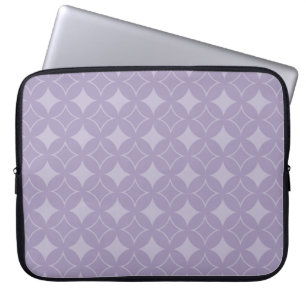 Lavendershippo-Muster Laptopschutzhülle