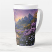 Lavendertal bei Morgendämmerung Milchtasse (Rechte Ecke)