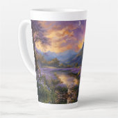 Lavendertal bei Morgendämmerung Milchtasse (Linke Ecke)