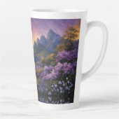 Lavendertal bei Morgendämmerung Milchtasse (Rechts)