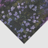 Lavendertal bei Morgendämmerung Seidenpapier (Detail)