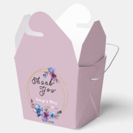 Lavendra Circle Wedding Geschenkschachtel