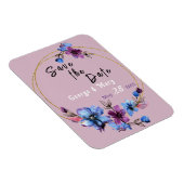 Lavendra Circle Wedding Magnet (Rechte Seite)