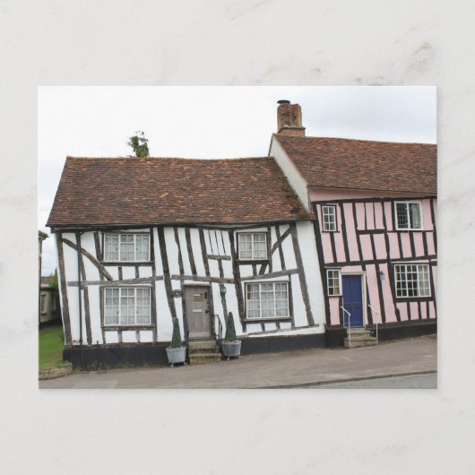 Lavenham Postkarte (Vorderseite)