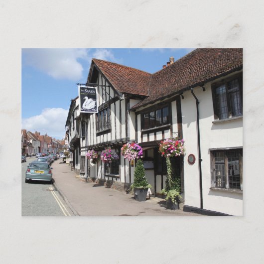 Lavenham Postkarte (Vorderseite)