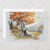 "Laverack" Die Jagd auf die englische Setter Einladung (Vorne/Hinten)