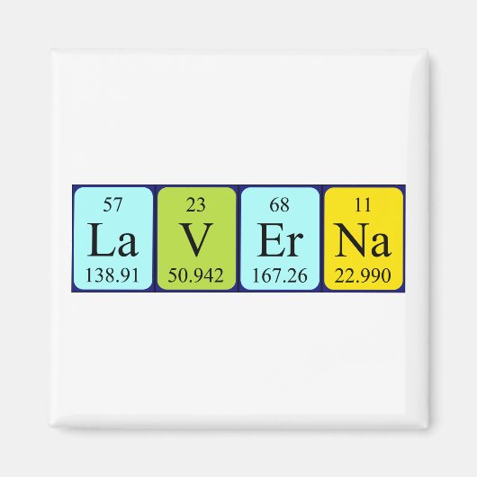 Laverna Periodenmagnet Magnet (Vorne)