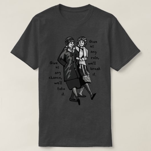 Laverne Shirley Zeichnend 1 T-Shirt (Design vorne)
