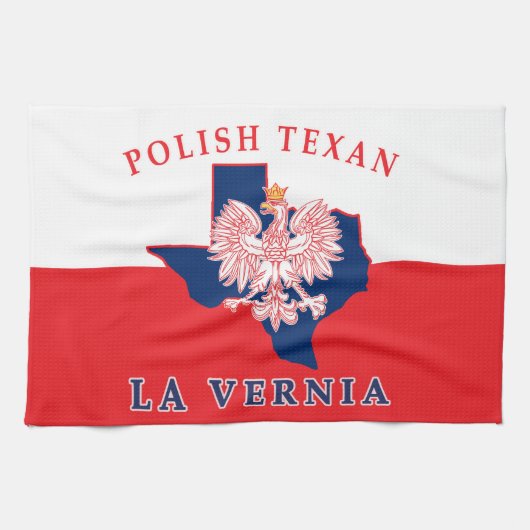 LaVernia Polnisch Texan Geschirrtuch (Horizontal)