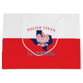 LaVernia Polnisch Texan Große Geschenktüte (Vorderseite)