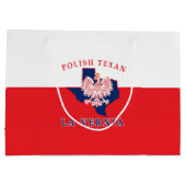 LaVernia Polnisch Texan Große Geschenktüte (Rückseite)