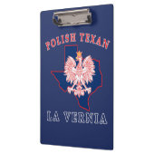 LaVernia Polnisch Texan Klemmbrett (Links)