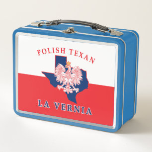 LaVernia Polnisch Texan Metall Brotdose