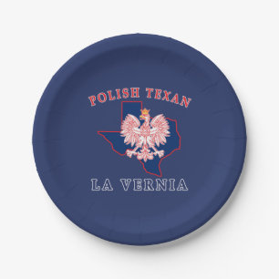 LaVernia Polnisch Texan Pappteller