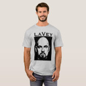 LaVey Monochrom T-Shirt (Vorne ganz)