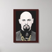LaVey Stretched Leinwand Art (Vorderseite)