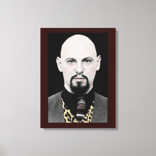LaVey Stretched Leinwand Art (Vorderseite)