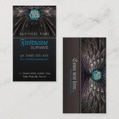 Laviano Feathers Business Card Visitenkarte (Vorne/Hinten)