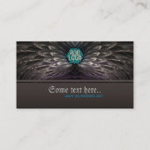 Laviano Feathers Business Card Visitenkarte (Rückseite)