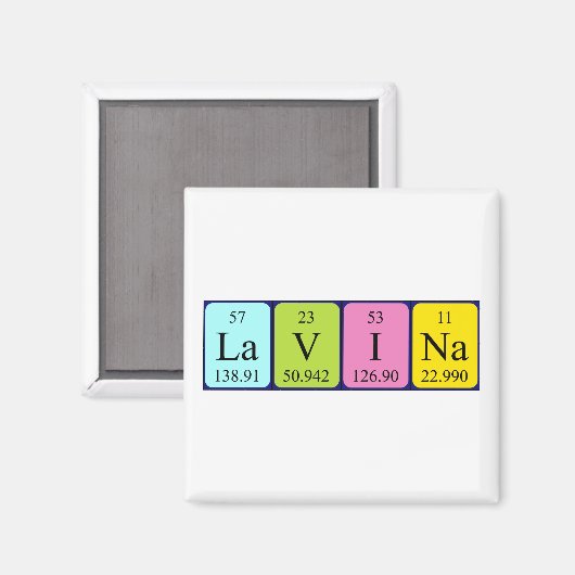 Lavina-Magnet Magnet (Vorderseite/Rückseite)