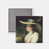 Lavinia Bingham, 2. Grafschaft Spencer 1785-6 Magnet (Vorderseite/Rückseite)