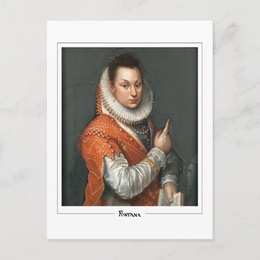 Lavinia Fontana #59 - Fine Art Postcard Postkarte (Vorderseite)