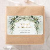 Lavische Grünfolien Goldrahmen Hochzeit (Insitu)