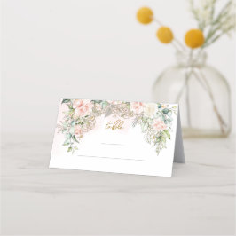 Lavische Rose Bouquet Hochzeit Platzkarte