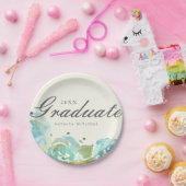 Lavish Florals Abschluss Pappteller (Party)