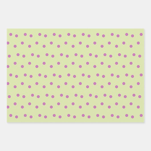 Lavish Peony auf hellgrün Geschenkpapier Set (Vorderseite 2)