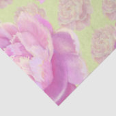 Lavish Peony auf hellgrün Seidenpapier (Ausschnitt)