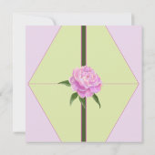 Lavish Wedding Einladung (Rückseite)