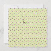 Lavish Wedding Einladung (Rückseite)