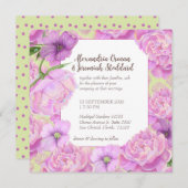 Lavish Wedding Einladung (Vorne/Hinten)