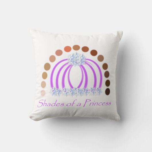Lavishiauf den Schattierungen einer Prinzessin, di Kissen (Vorderseite)