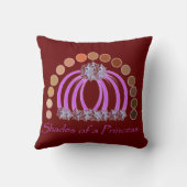 Lavishiauf den Schattierungen einer Prinzessin, di Kissen (Rückseite)