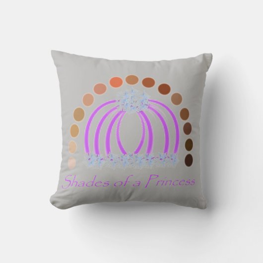 Lavishiauf den Schattierungen einer Prinzessin, di Kissen (Vorderseite)