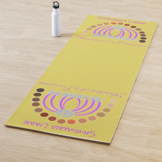 Lavishiauf den Schattierungen einer Prinzessin, di Yogamatte (Beispiel)