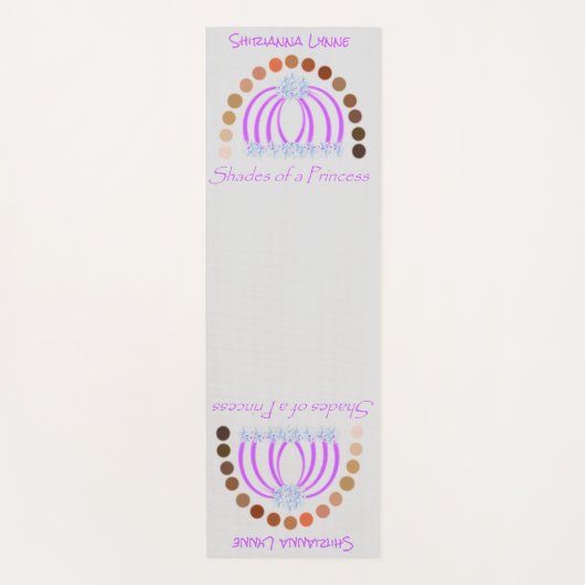 Lavishiauf den Schattierungen einer Prinzessin, di Yogamatte (Vorderseite)