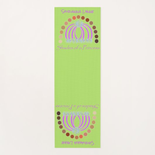 Lavishiauf den Schattierungen einer Prinzessin, di Yogamatte (Vorderseite)