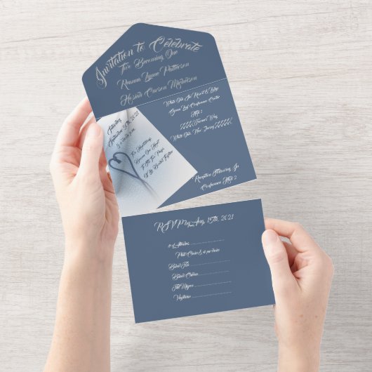 LavishiOn 2 Heartstrings 2 Seiten 1 Zusammenleben All In One Einladung (Abreißen)