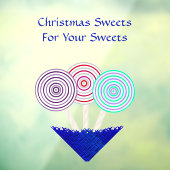 LavishishiOn Christmas oder Candy Store-Zeichen Fensteraufkleber (Blatt 3)