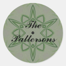 LavishishyOn Customizable Green Celtic Knot Star