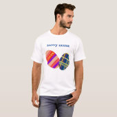 Lavishly On Monogram Happy Oaster Eggs T-Shirt (Vorne ganz)