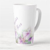 Lavishly On Muchas Flores Mayo Lila Irish Swath Milchtasse (Rechte Ecke)