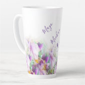 Lavishly On Muchas Flores Mayo Lila Irish Swath Milchtasse (Linke Ecke)