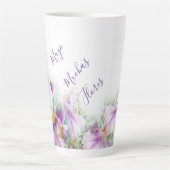 Lavishly On Muchas Flores Mayo Lila Irish Swath Milchtasse (Vorderseite)