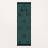 LavishlyAuf den modernen Männern Millennial Woven  Yogamatte (Vorderseite)