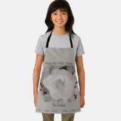 LavishlyOn Elegante Script Weihnachten Mattierte R Schürze (Insitu)