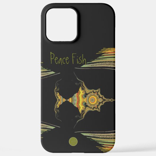 LavishlyOn Multi-Colred Peace Fish Case-Mate iPhone Hülle (Rückseite)